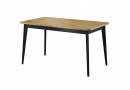 ALTA Tisch Esstisch 80x140 auziehbar, Eiche Aristan robust Qualität